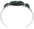 Silver Turquoise Needlepoint Southwest Jewelry Bracelet EX28387