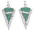 Sterling Silver Southwestern Turquoise Earrings EX31389