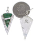 Southwestern Turquoise Inlay Earrings EX31406