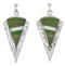 Sterling Silver And Turquoise Inlay Earrings EX31416
