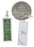 Sterling Silver And Turquoise Inlay Earrings EX31482