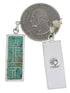 Southwest Turquoise And Sterling Silver Earrings EX31491