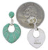 Southwest Sterling Silver Turquoise Earrings EX31502