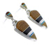 Sterling Silver Southwest Multicolor Earrings EX31559