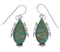 Turquoise Southwest Hook Dangle Earrings FX31379