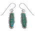 Sterling Silver Southwest Turquoise Inlay Earrings FX31399