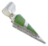Turquoise Southwest Sterling Silver Pendant EX28860