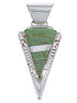 Turquoise Inlay Southwest Slide Pendant EX28867