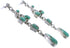 Turquoise And Sterling Silver Jewelry Earrings EX31579
