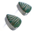 Sterling Silver And Turquoise Inlay Post Earrings EX31596