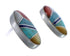Southwest Multicolor Inlay Post Earrings EX31600