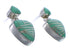 Genuine Sterling Silver Turquoise Jewelry Earrings EX31613