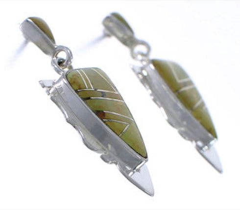 Turquoise Southwestern Jewelry Earrings EX31622