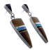 Southwestern Multicolor Inlay Jewelry Earrings EX31651