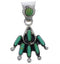 Genuine Sterling Silver And Turquoise Pendant EX30465