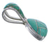 Genuine Sterling Silver And Turquoise Slide Pendant EX30468
