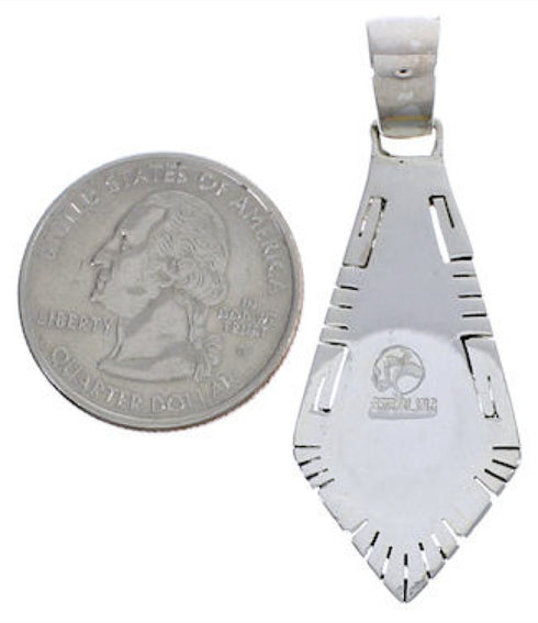 Southwest Multicolor And Genuine Sterling Silver Pendant EX30565