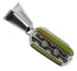 Genuine Sterling Silver Turquoise Inlay Pendant EX28788