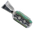 Turquoise Inlay Southwest Pendant Jewelry EX28789