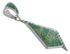 Southwest Turquoise Inlay Sterling Silver Pendant EX28802