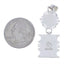 Multicolor Silver Southwestern Jewelry Pendant PX30636