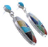 Southwestern Multicolor Silver Jewelry Post Dangle Earrings PX30680