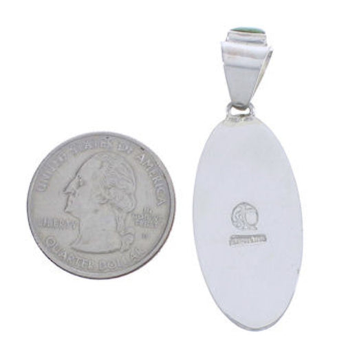 Genuine Sterling Silver Multicolor Inlay Pendant Jewelry PX30731