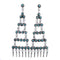 Southwestern Jewelry Turquoise Post Dangle Earrings PX31198