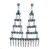 Southwestern Jewelry Turquoise Post Dangle Earrings PX31198