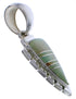 Southwest Sterling Silver And Turquoise Pendant EX29211