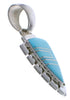 Southwest Turquoise Inlay Jewelry Pendant EX29218