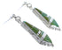 Southwestern Turquoise Sterling Silver Earrings EX31674