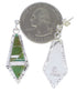 Southwestern Turquoise Sterling Silver Earrings EX31674