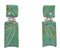 Turquoise And Genuine Sterling Silver Earrings EX31703