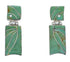 Turquoise And Genuine Sterling Silver Earrings EX31703