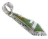 Southwest Sterling Silver Turquoise Inlay Pendant EX31747