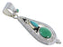 Sterling Silver Turquoise Jewelry Southwest Pendant FX30873