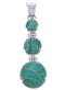 Southwest Turquoise Inlay Pendant High Quailty Jewelry PX29327