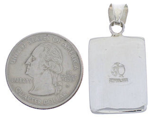 Multicolor Inlay High Quality Jewelry Sterling Silver Pendant PX29380