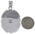 Native American Design Sterling Silver Multistone Pendant RS41046