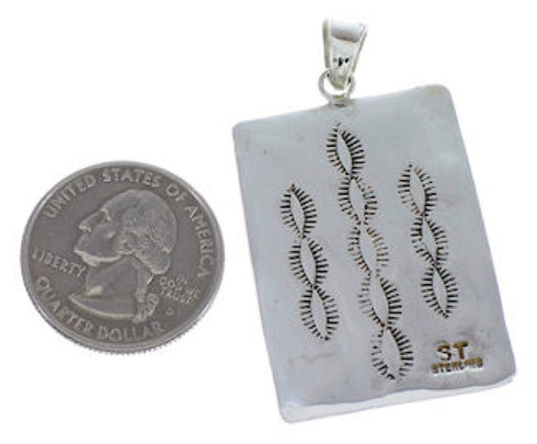 Turquoise Hand And Silver Jewelry Pendant PX29703