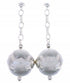 Genuine Sterling Silver Southwestern Post Dangle Earrings PX31457