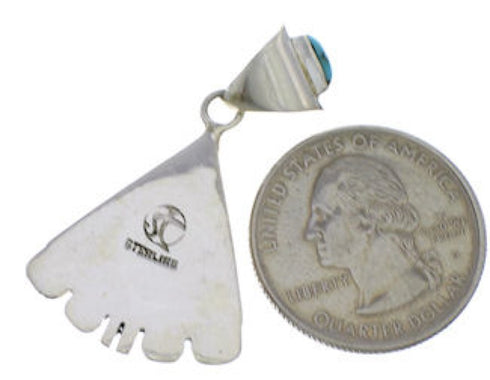 Southwest Native American Village Design Multicolor Pendant EX29488