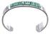 Turquoise Southwest Genuine Sterling Silver Cuff Bracelet CX49918