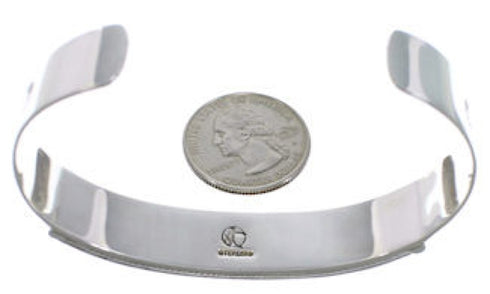 Turquoise Southwestern Sterling Silver Cuff Bracelet CX49940