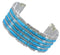 Sterling Silver Turquoise Southwestern Cuff Bracelet CX49949
