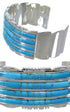 Sterling Silver Turquoise Southwestern Cuff Bracelet CX49949