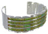 Authentic Sterling Silver Turquoise Southwest Cuff Bracelet CX49950
