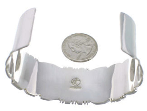 Authentic Sterling Silver Turquoise Southwest Cuff Bracelet CX49950