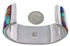 Multicolor Silver Native American Design Cuff Bracelet TX40347